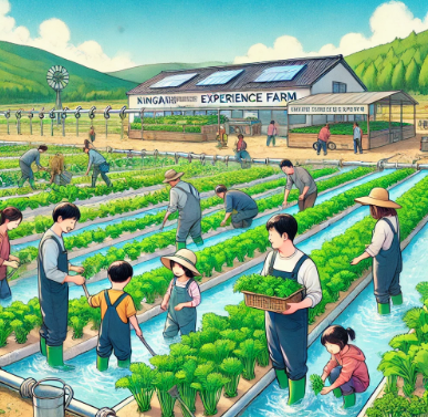 김포 미나리 체험 사진