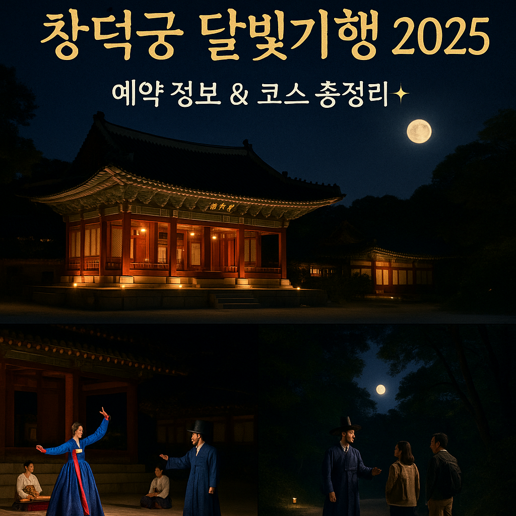 서울 창덕궁 달빛기행 2025 공식 일정