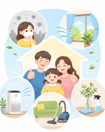 미세먼지 실내 환경 관리 기준8