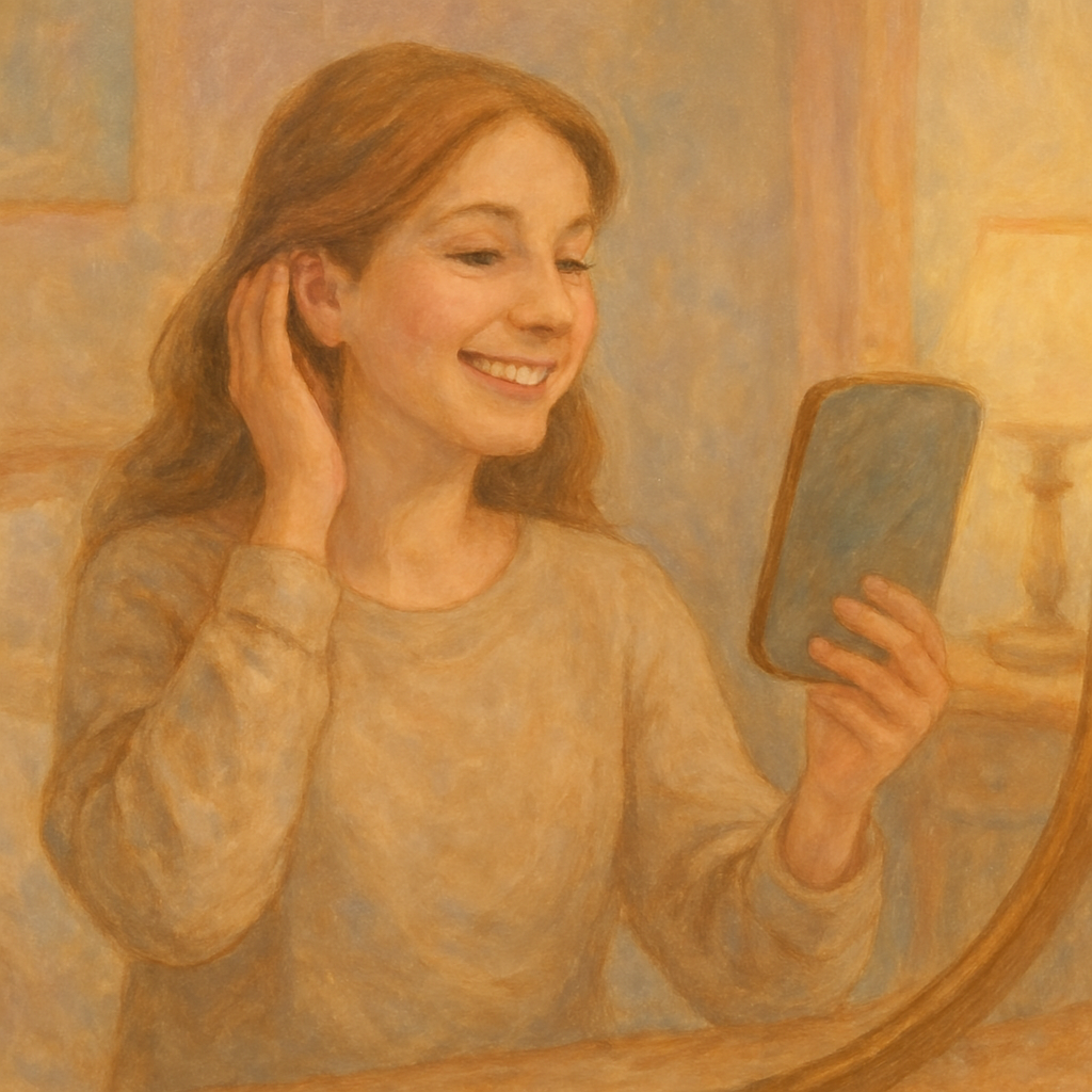 주름 감정 스트레스