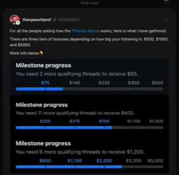 Threads 쓰레드 수익화 기준 및 방법