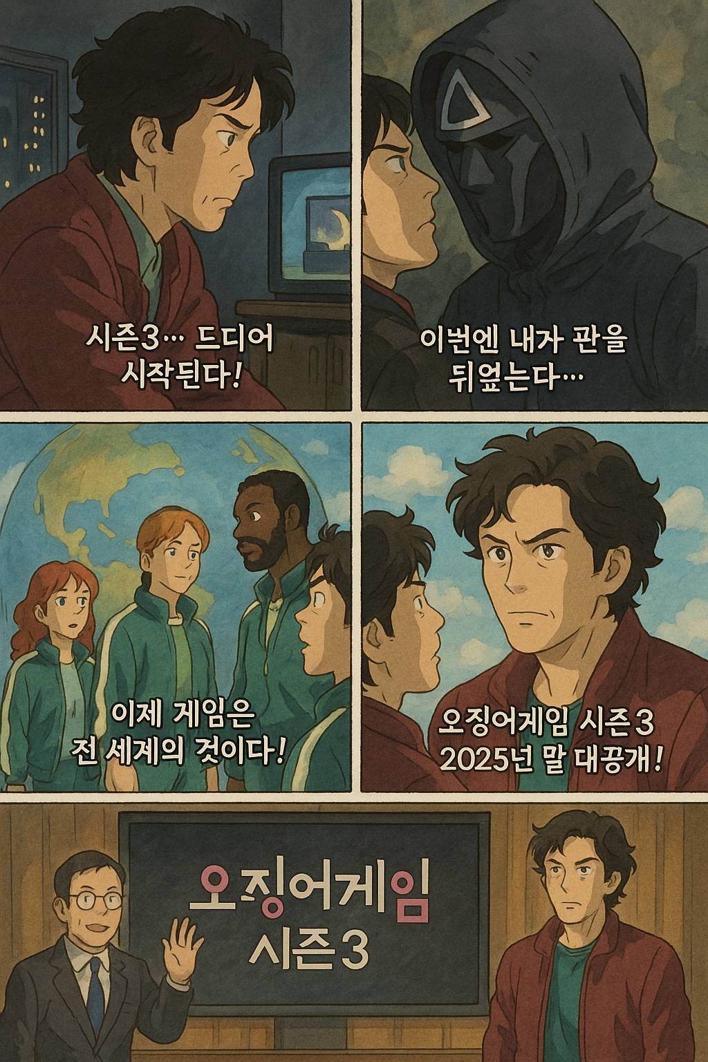 오징어게임- 시즌3 -공개일 -언제?