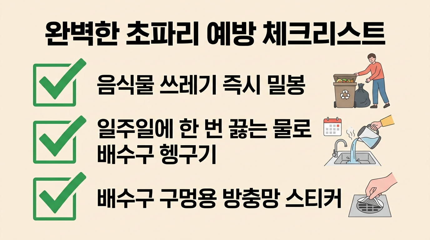 날파리 퇴치법