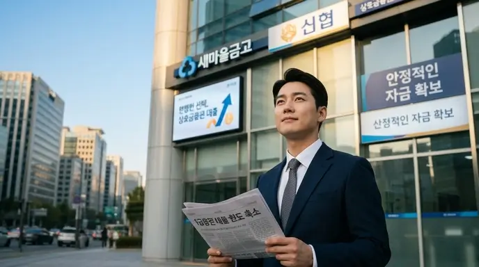 1금융권 대출 한도 축소 공포 극복 및 상호금융권 우회 당위성
