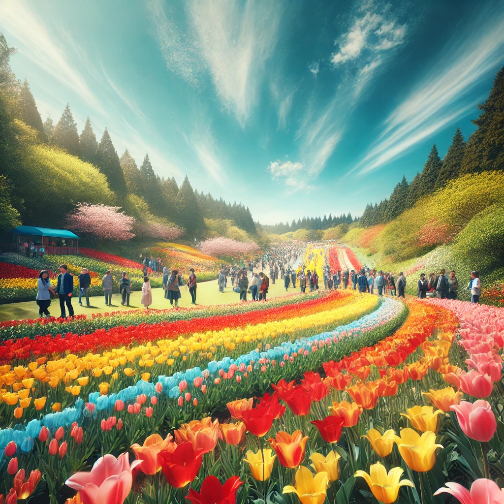 하늘빛수목원 튤립축제 이미지10
