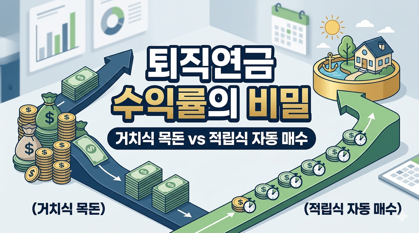 퇴직연금 수익률의 한 끗 차이 대표 이미지