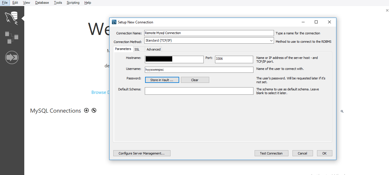 크라우드웨이즈 HeidiSQL 접속