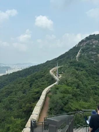 인왕산 등산코스 둘레길 숲속쉼터 기차바위 지도_7