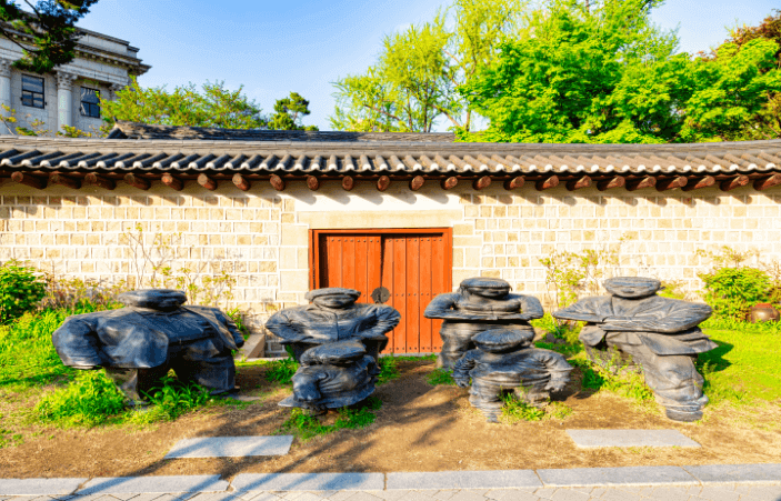 덕수궁 돌담길