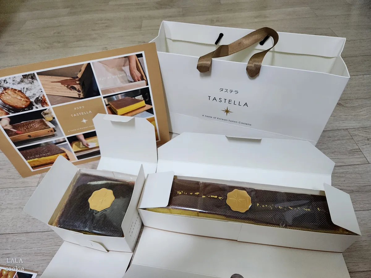 대구-중구-베이커리-카페-대봉정-카스테라-포장-개봉