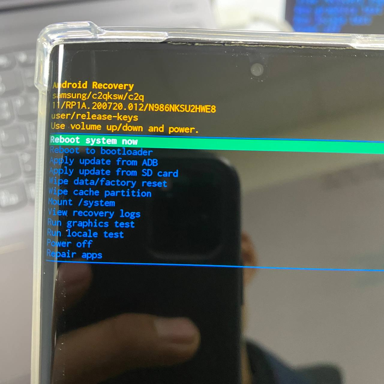 갤럭시 공장초기화 하는 방법7