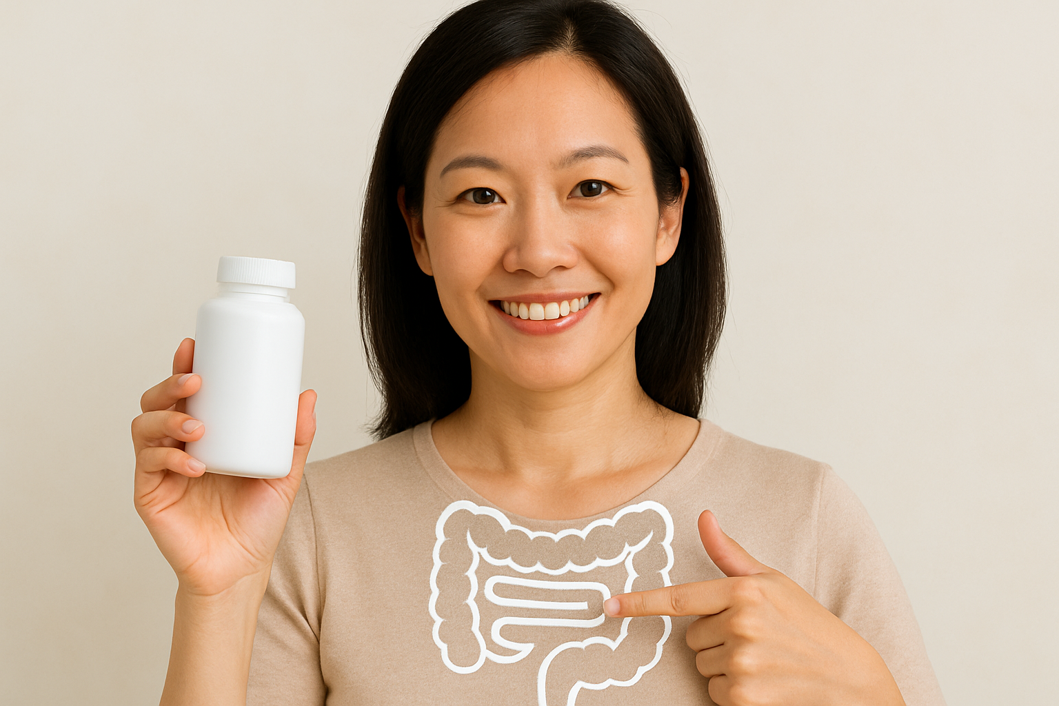 장건강과 피부 관련 이미지