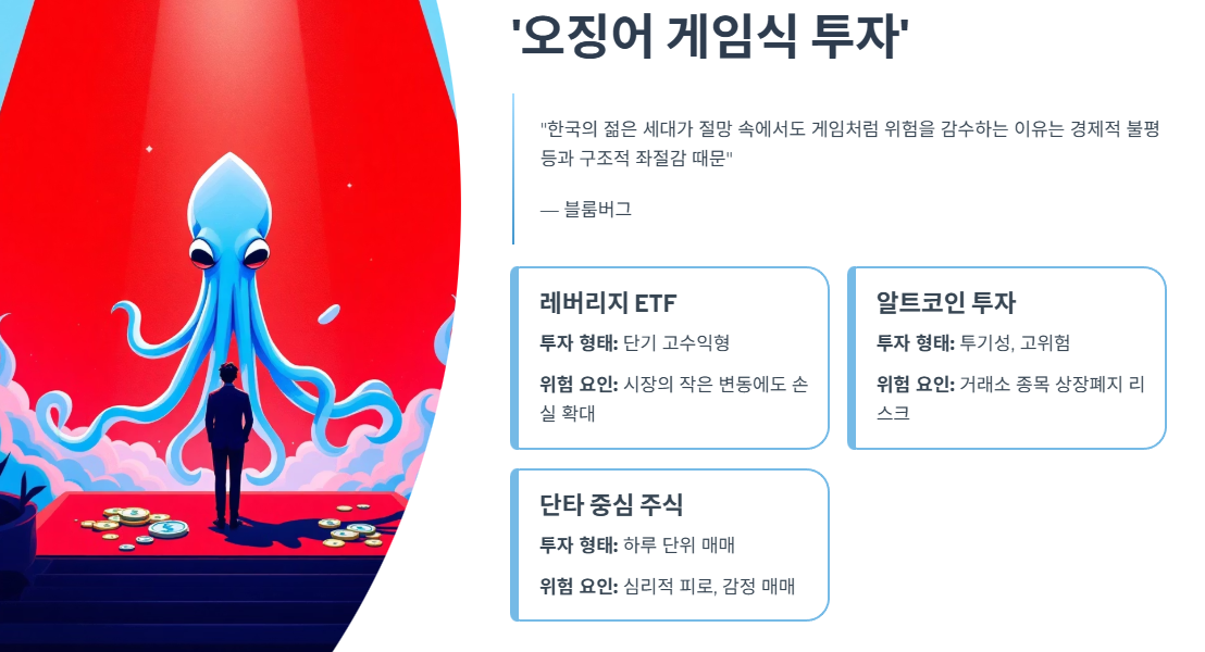 &lsquo;오징어 게임식 투자&rsquo;라는 경고의 의미