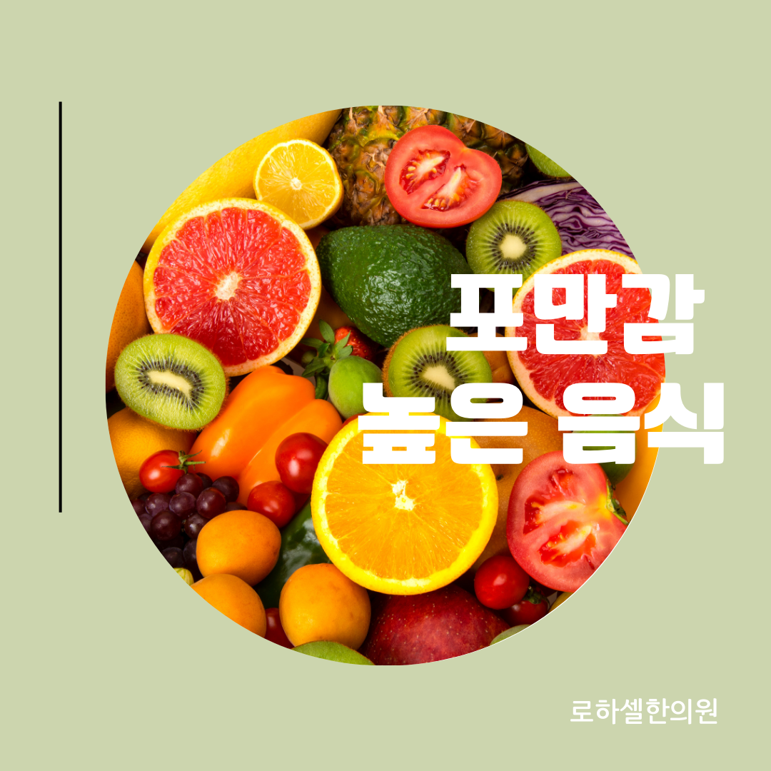 포만감 높은 음식 매끼니 잘 챙겨먹는다면 양도 줄어들까요?