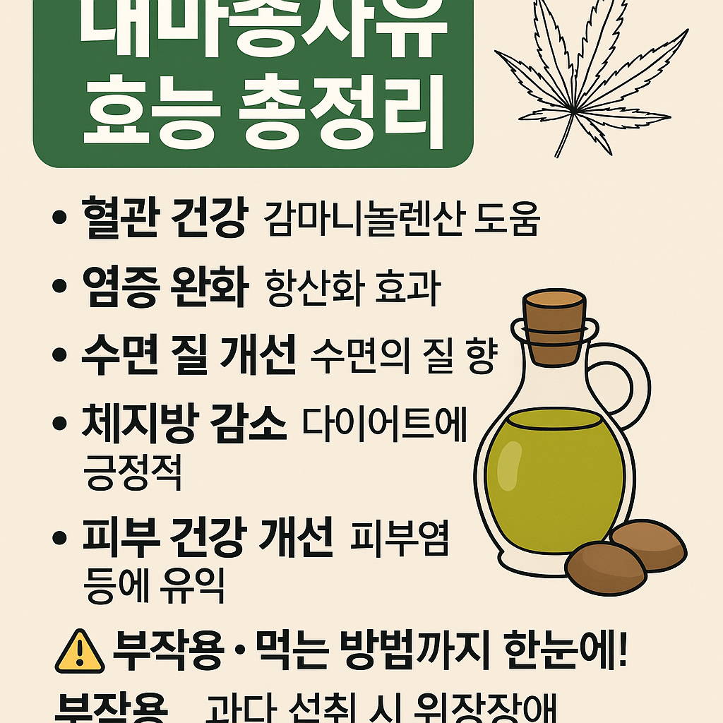 대마종자유효능