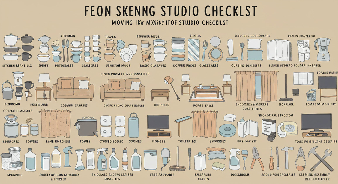 자취방 이사 준비물 이미지