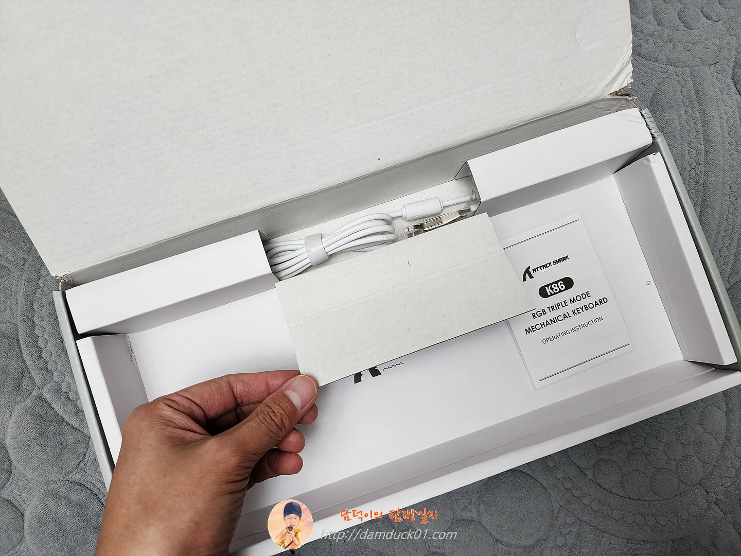 ATTACK SHARK K86 구성품