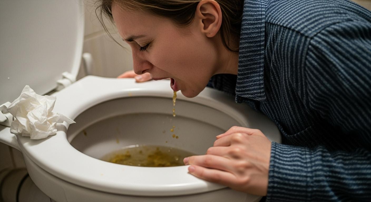 a형 독감 증상 구토