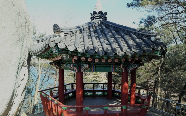 영랑호-영랑정