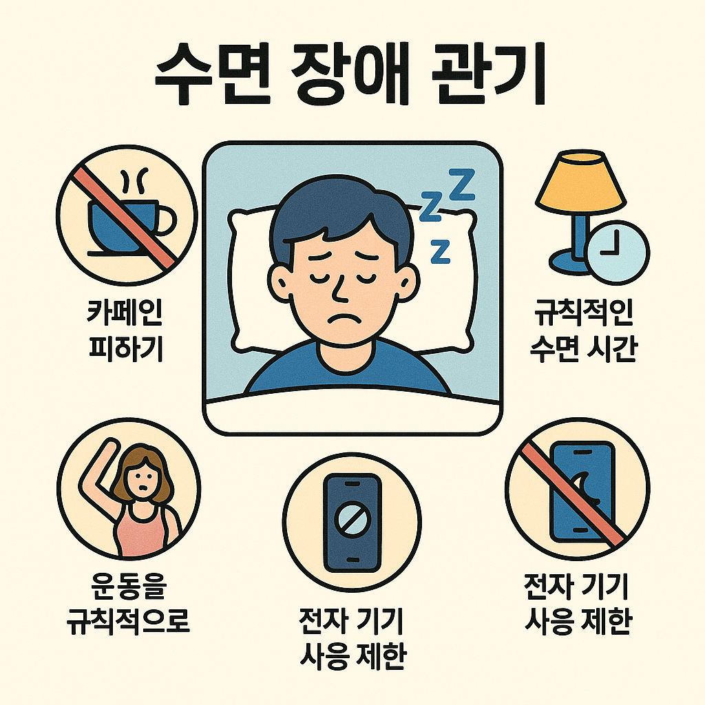수면 장애 관리 상담 치료