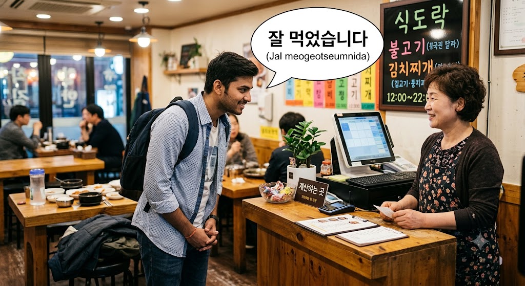 Thanks at Restaurants in Korea - The Hidden Etiquette