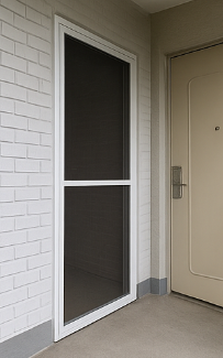 아파트 현관 방충망