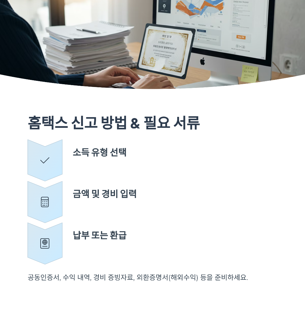 블로그 수익 종합소득세 신고 완전정복 (2025년 최신 가이드)