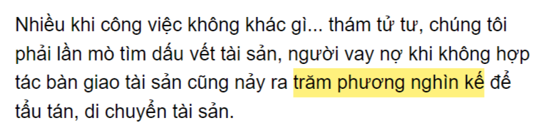 (풀이된) "밧 프엉 티엔 께"를 인용한 기사