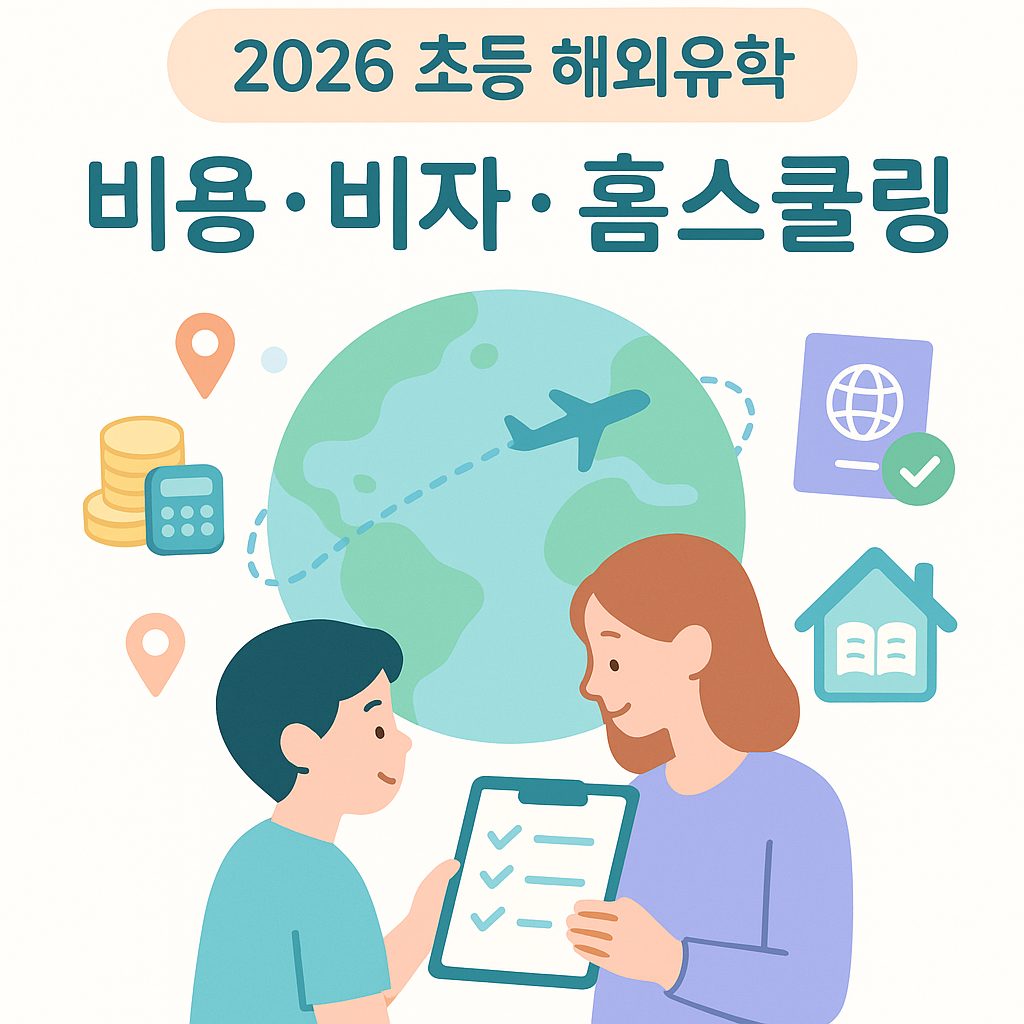 2026 초등 유학, 준비 미루면 생길 &lsquo;비용 폭탄&rsquo; 왜 지금 점검해야 할까