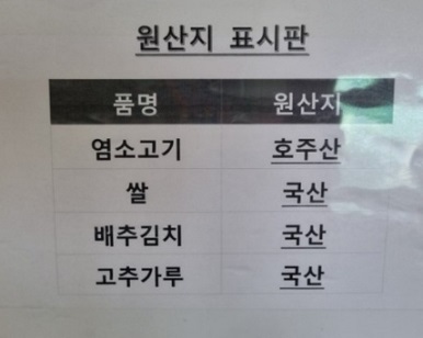 원산지표시