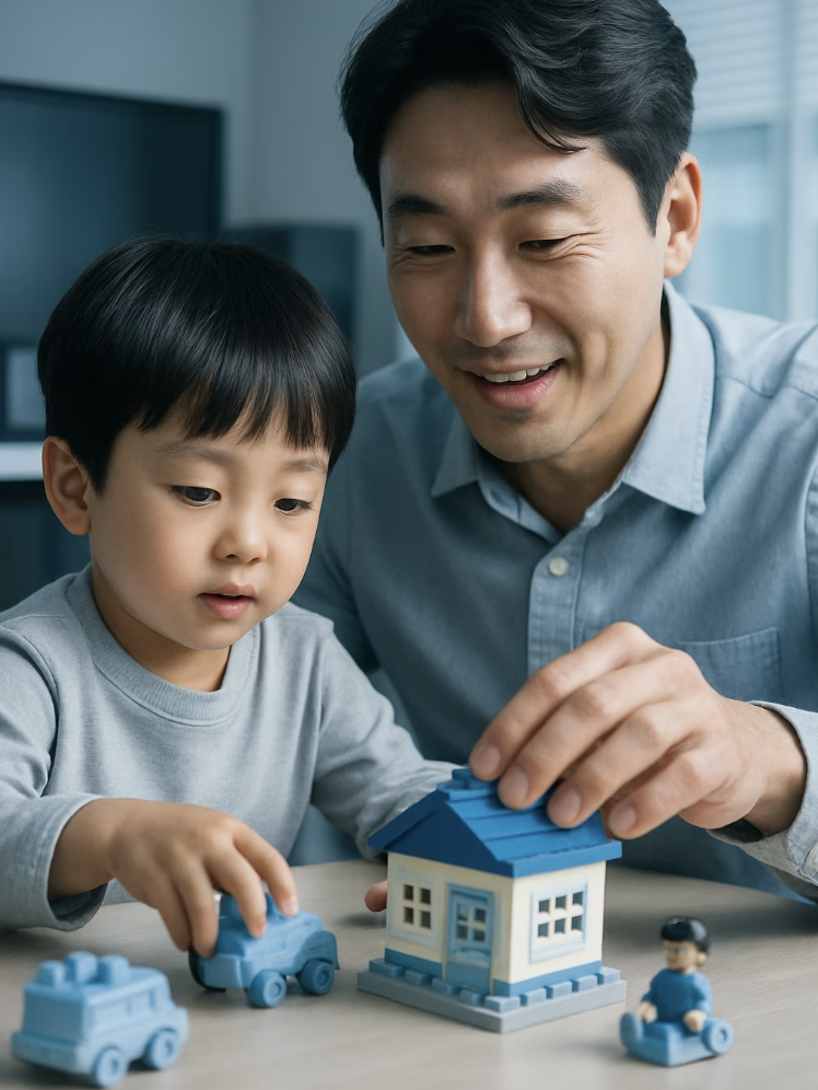 눈을 맞추지 않는 아이