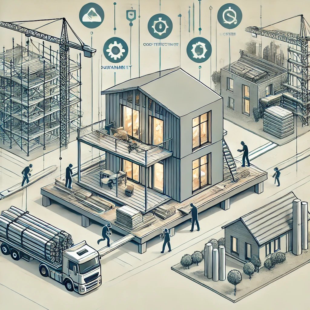 모듈러 주택에 관한 이미지