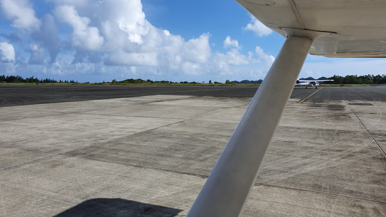 팔라우 스마일에어 경비행기 체험 05