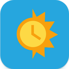 GPS를 사용하여 현재 위치 일출 및 일몰 시간 보기