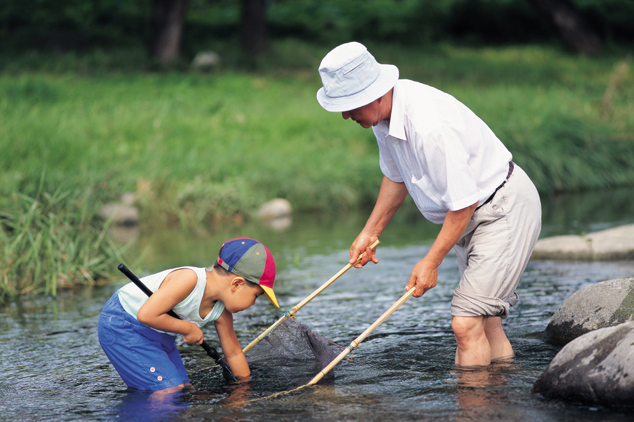 물고기잡이 체험