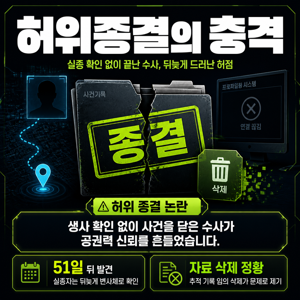 허위종결의 충격