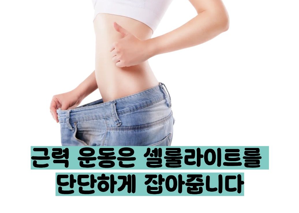셀룰라이트 없애는 법