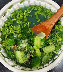 다슬기해장국포장