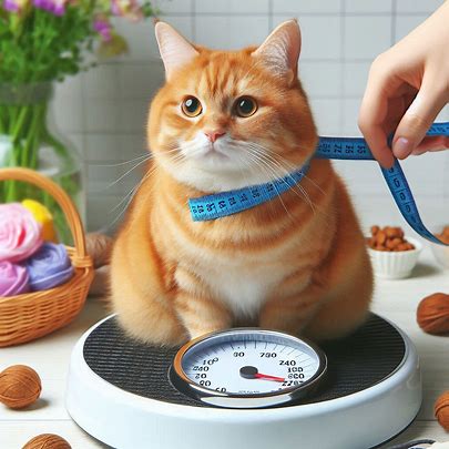 고양이 체중 측정