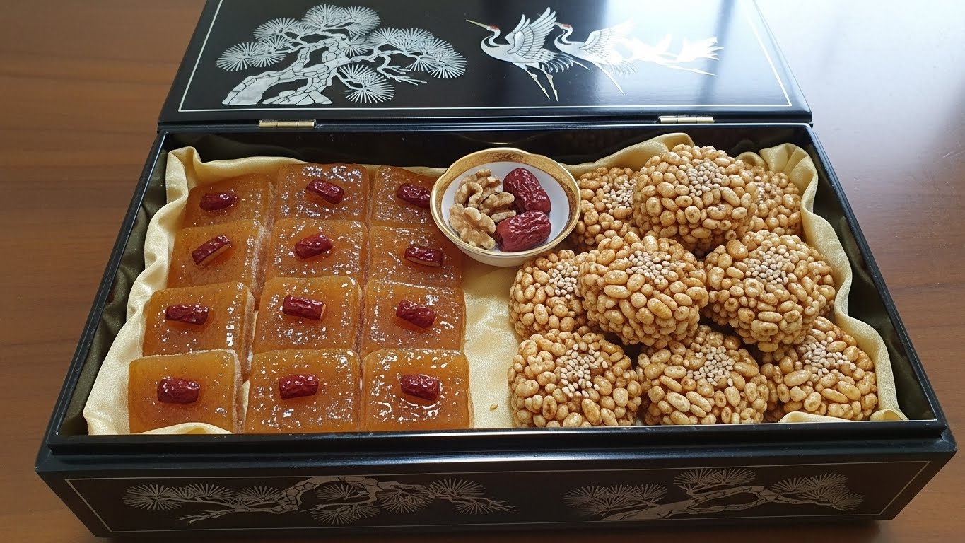 도라지정과 화과자 선물세트