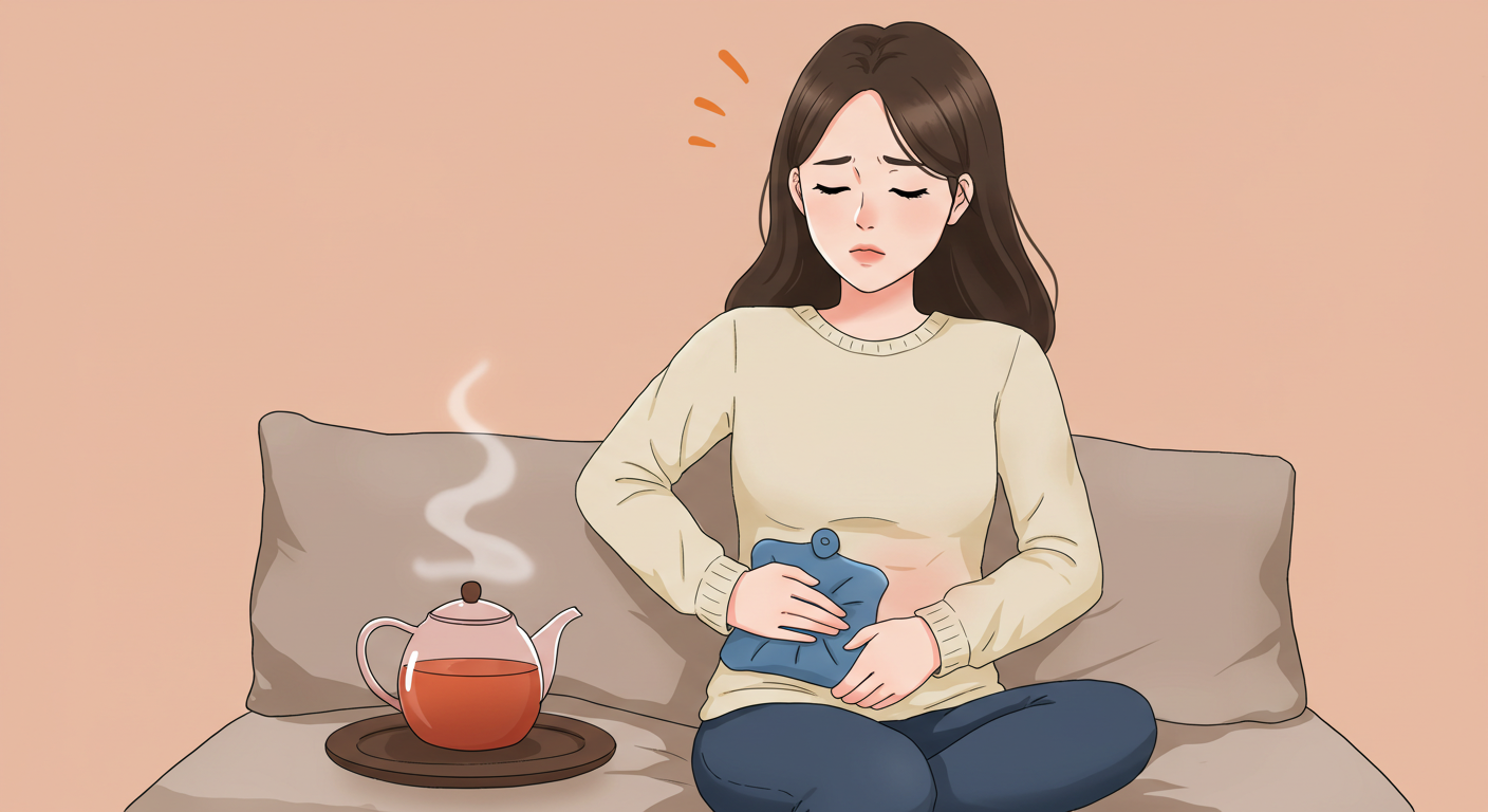 생리통, 생리 설사, 자궁내막증