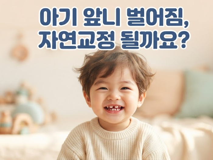 아기 앞니 벌어짐