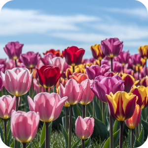 튤립이미지