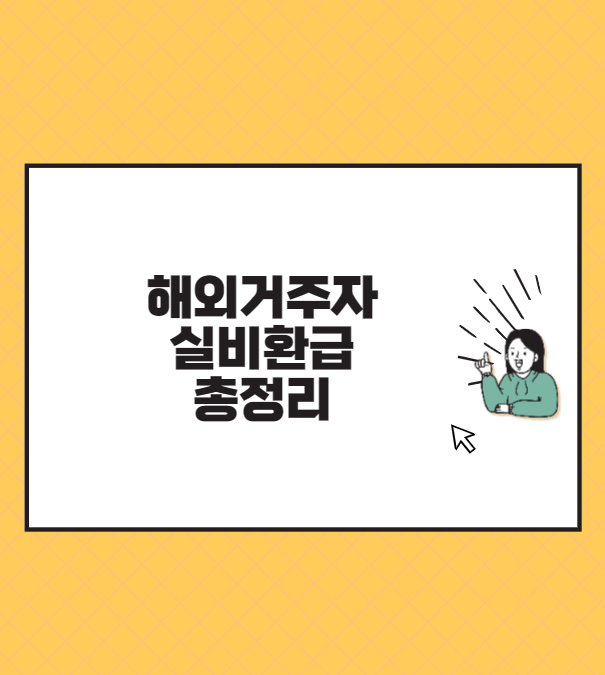 해외거주자 실비환급