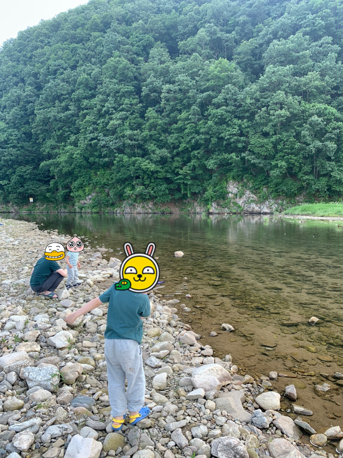 양평 흑천 개울가