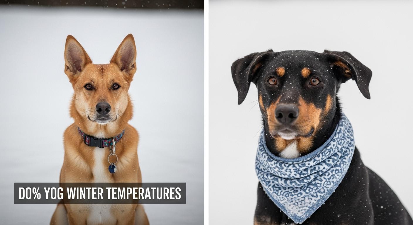 강아지 겨울 온도