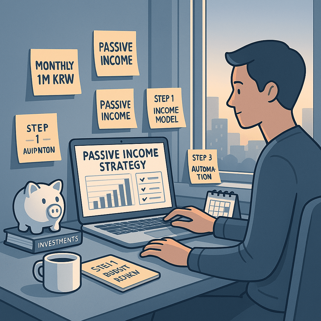 지금 당장 시작하는 경제적 자유 플랜! 패시브 인컴 로드맵 공개