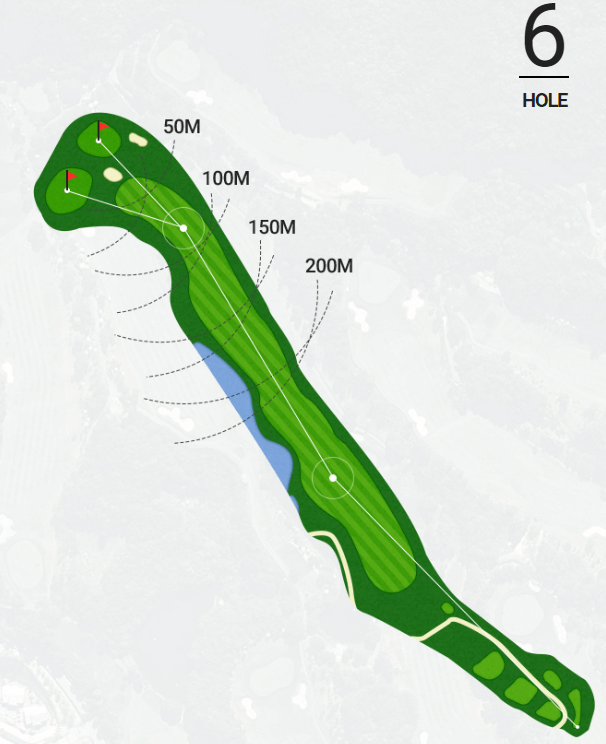 레이크 코스 6 Hole