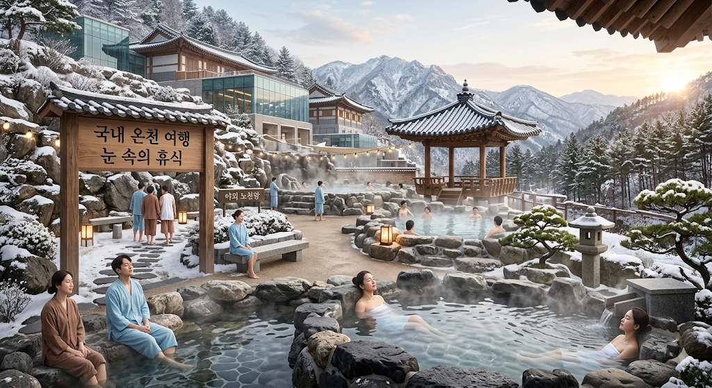 국내 온천 여행 제대로 즐기는 방법 (피로 회복과 힐링 모두 잡는 코스 전략)