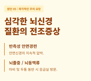 눈떨림 이유
